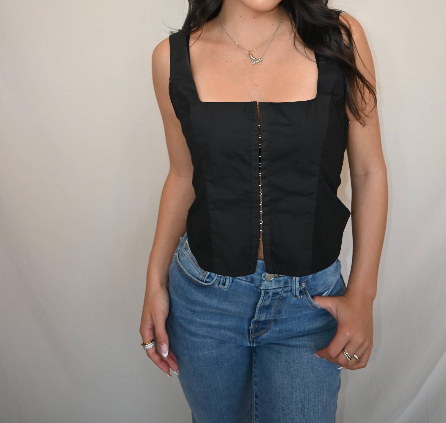 Good American - Poplin Corset