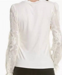 Elie Tahari - Harmani Lace Sleeve Top