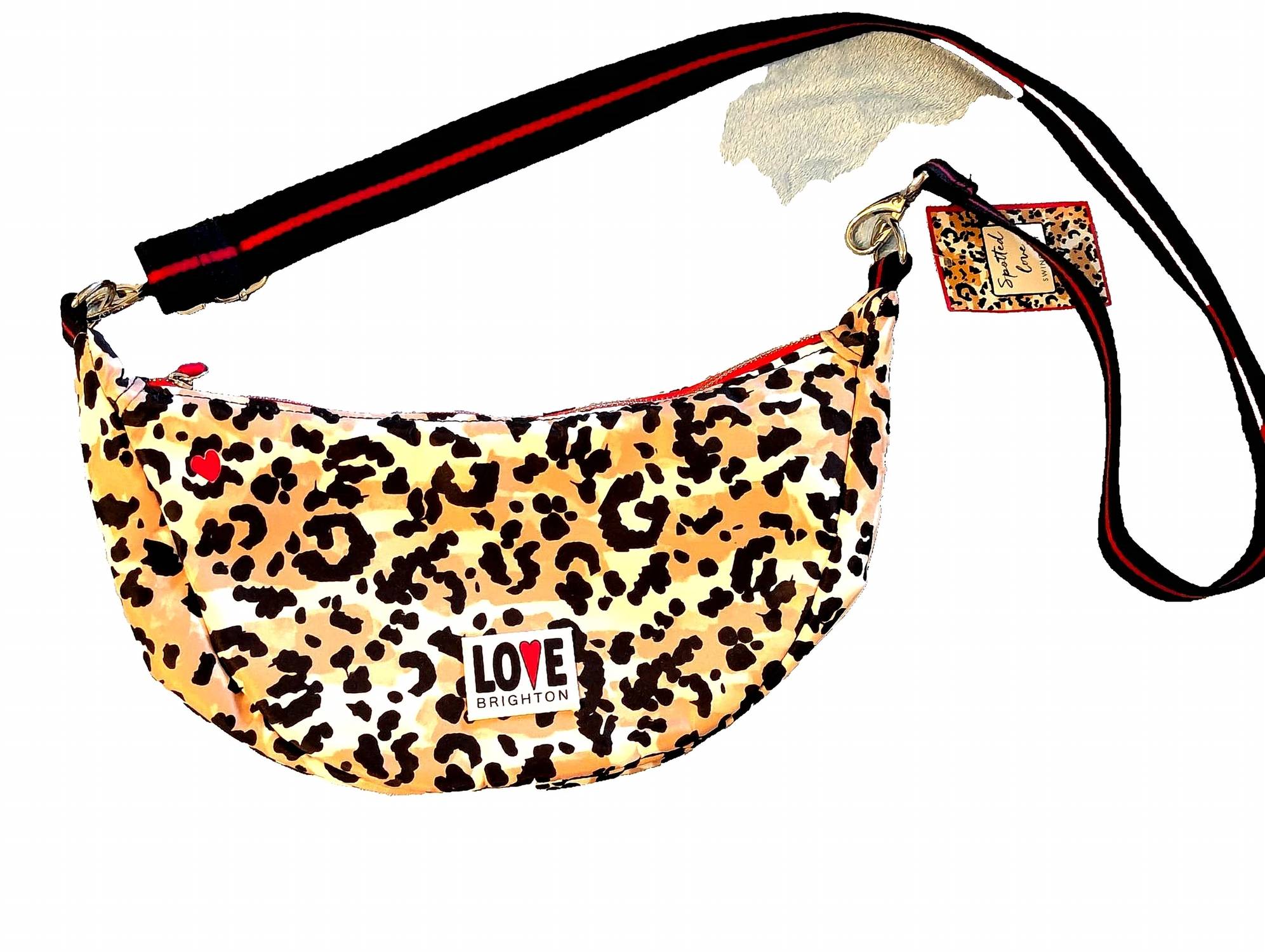 Brighton Wild Cat Belt Bag in leopard - women's bag