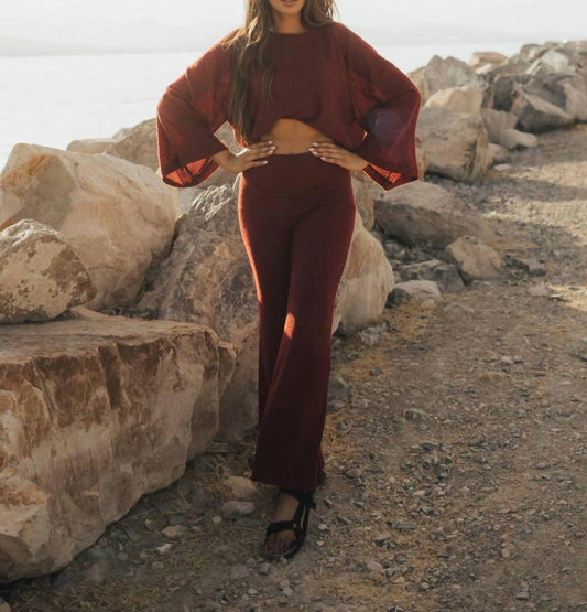 People Of Leisure - Upcycled Cotton Flair Leggings