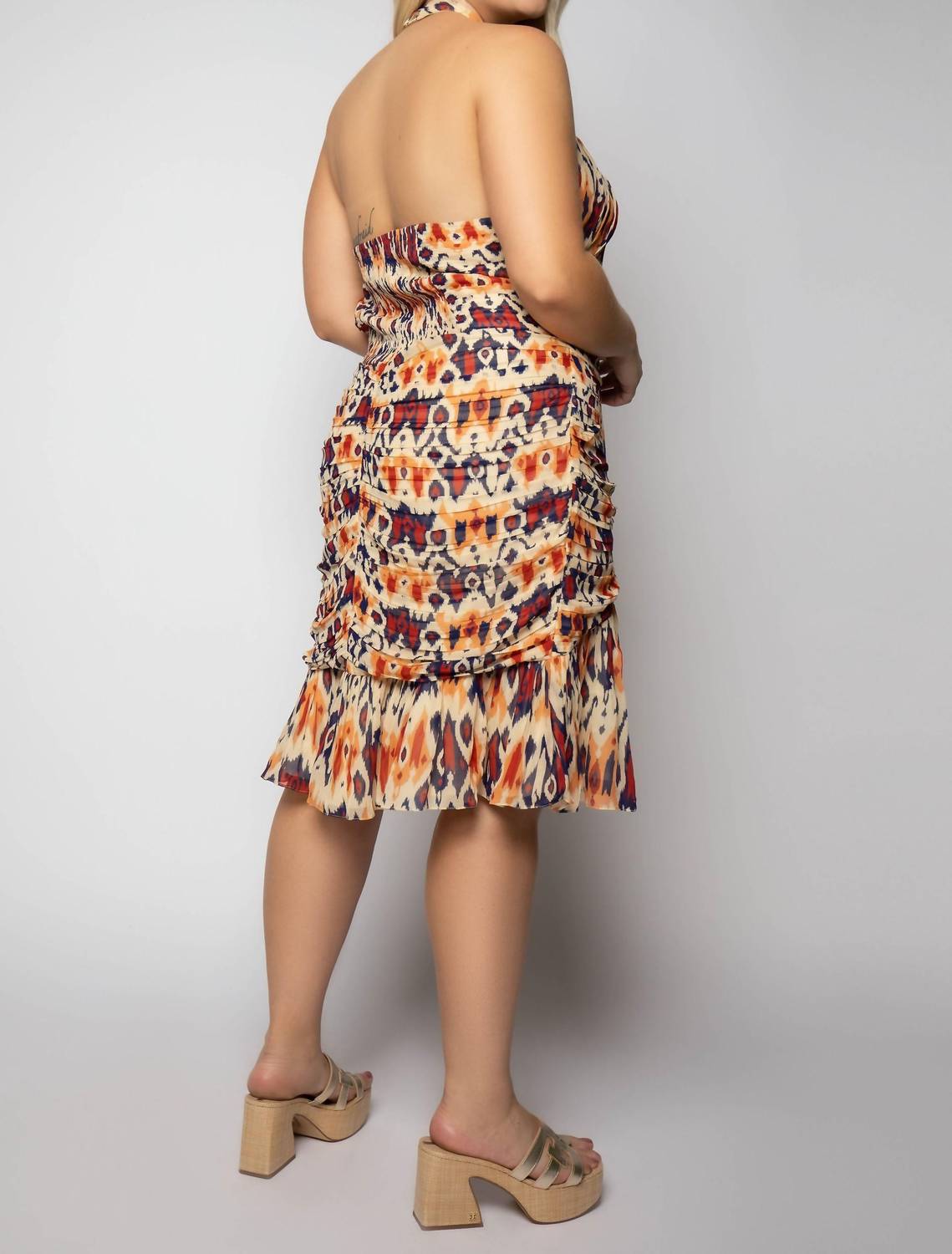 Verb - Rebekah Halter Neck Dress - Plus Size
