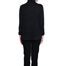 Multiples - Faux Fur Shirred Top