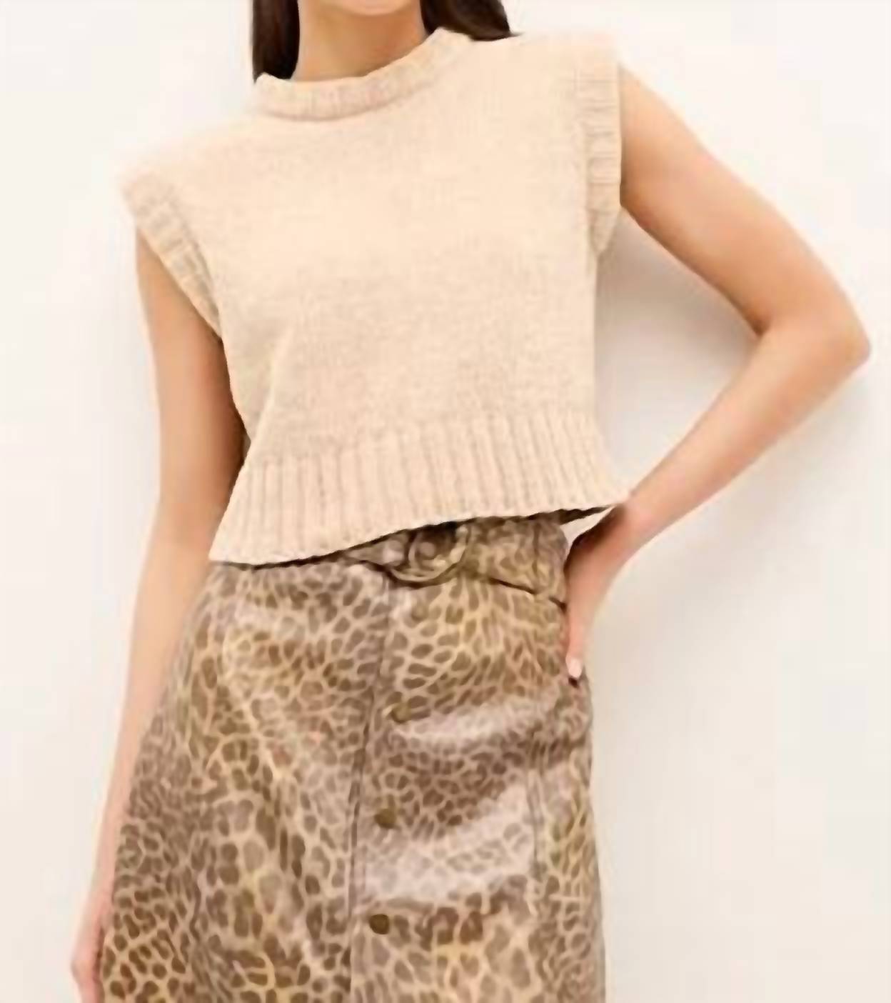 Marie Oliver - Presley Cropped Shell Top
