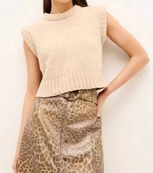 Marie Oliver - Presley Cropped Shell Top