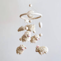 Ganapati Crafts - Kid's Fluffy Sheep Mobile