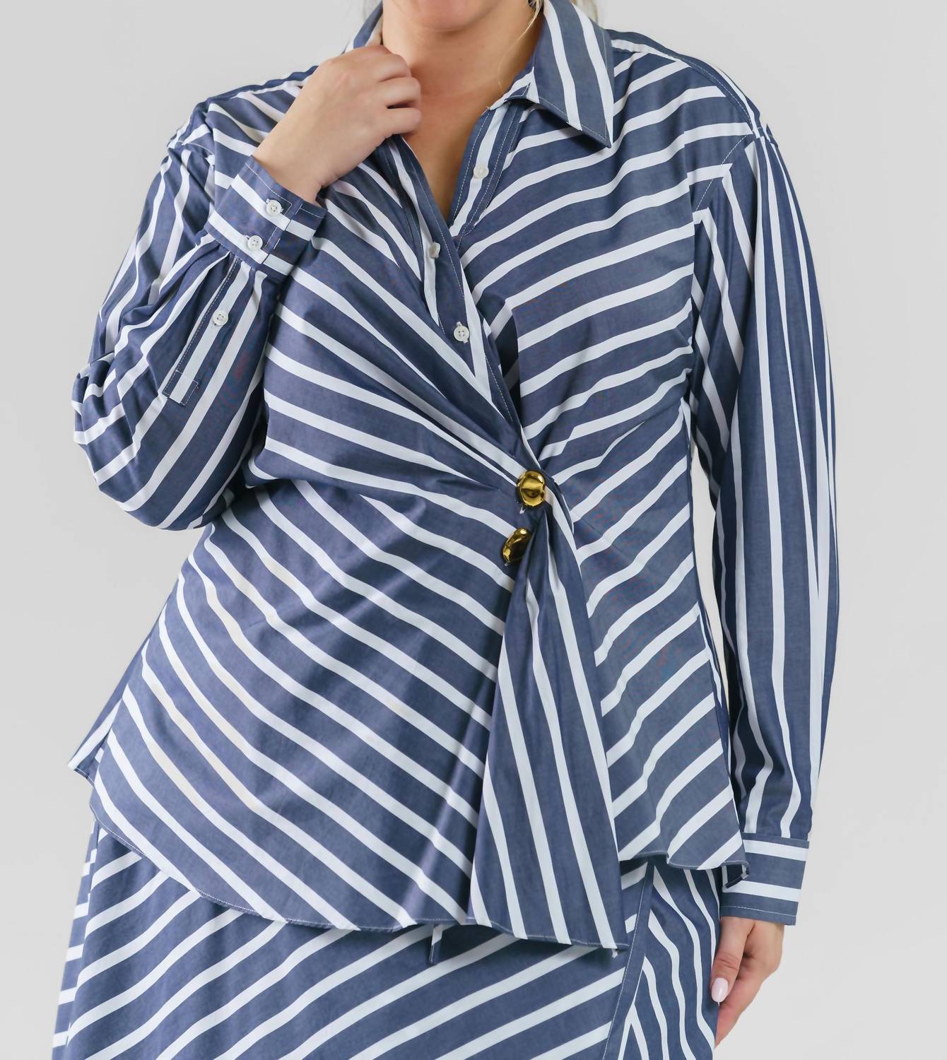 Tanya Taylor - Orla Long Sleeve Top - Plus Size