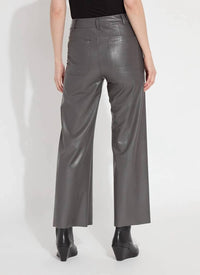 Lysse - Vegan Leather Wide Leg Pant