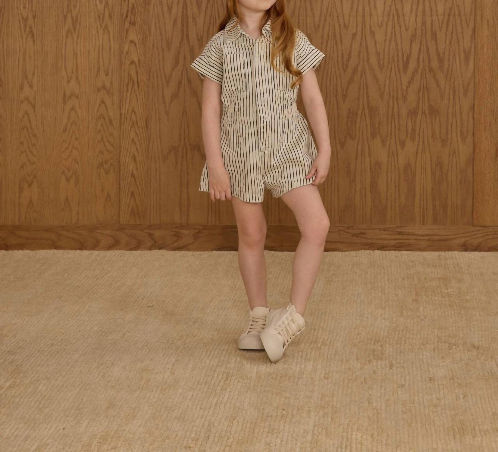 Rylee + Cru - Girl's Utility Romper