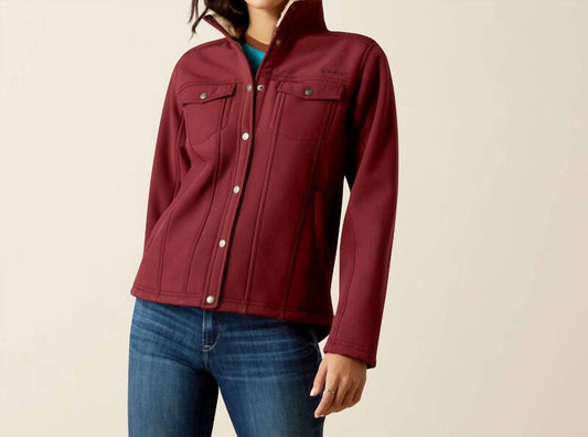 Ariat - Tawny Port Berber Back Softshell Jacket