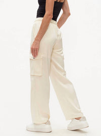 Six/Fifty - Elsa Satin Cargo Pant