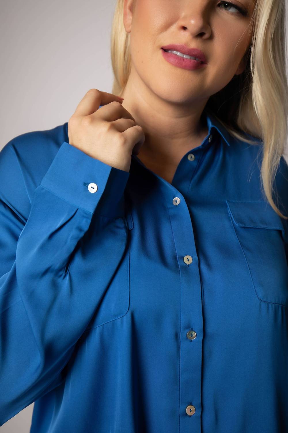 Nouvelle / Silk95Five - Monte Carlo Silk Shirt - Plus