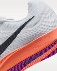 NIKE Unisex Zoom Rival Distance Track Shoes in white obsidian bright crimson - men's shoe - view 5