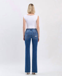 Lovervet - Raw Hem Bootcut Jeans