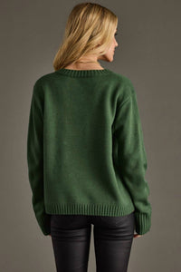 Panache Apparel - Holiday Cheer Merry Pullover Sweater