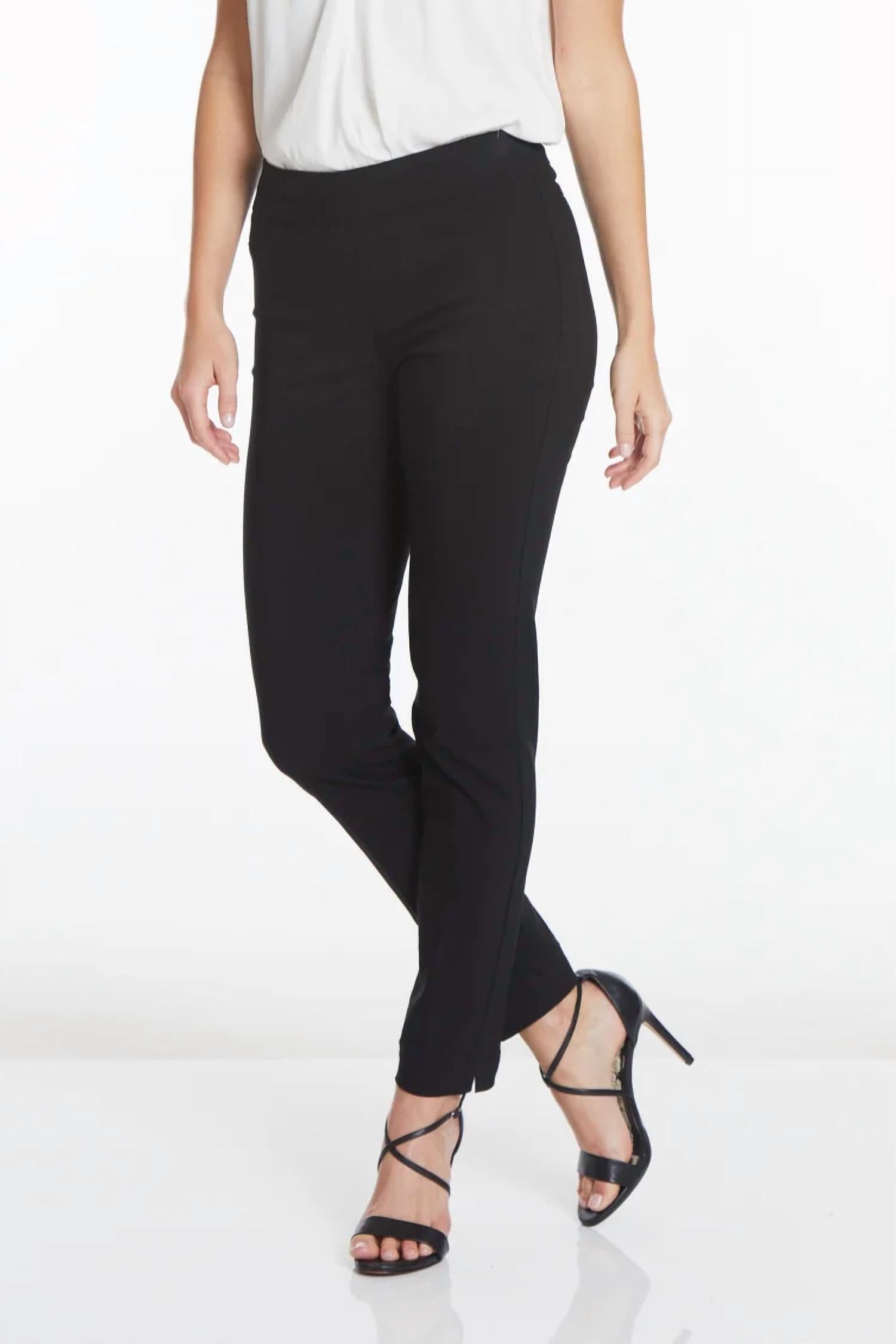 Multiples - Solid Narrow Leg Pants