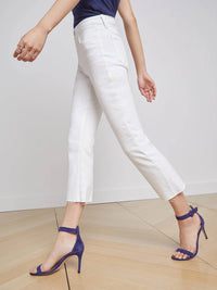 L'Agence - Women's Kendra High Rise Crop Flare Pants