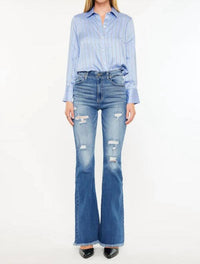 Kancan - Rhythm High Rise Flare Jeans