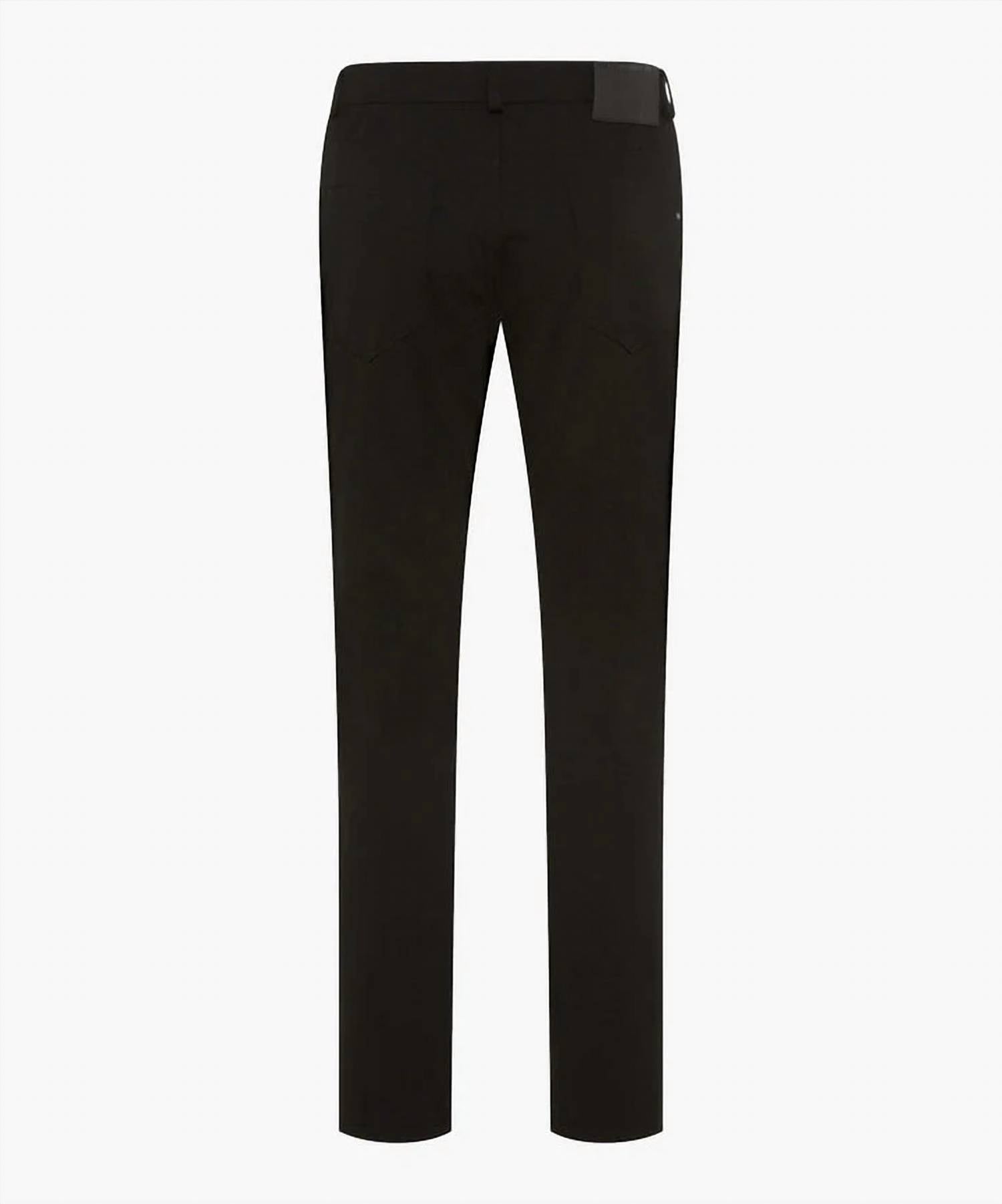 Brax Men's Chuck J Hi-flex Pant in black - men's pants - detail view
