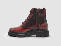 Kcr Group - Women's Modern Lined Zip-up Leather Boots