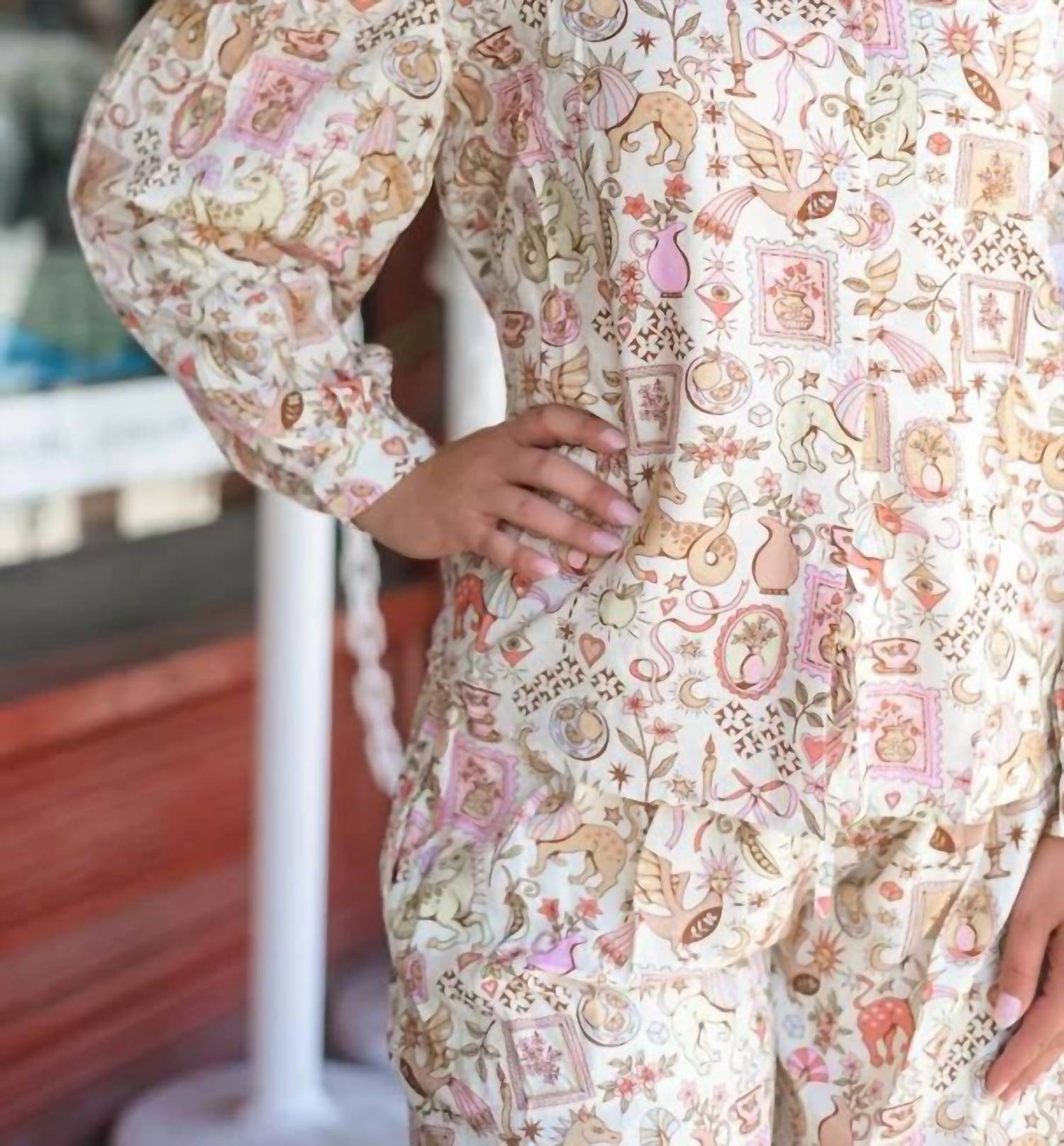 Karlie - Magical Storybook Button Up Top