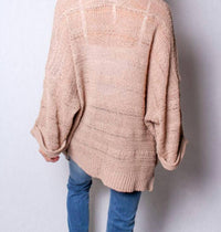 Stitchdrop - Open Front Cardigan with Pockets