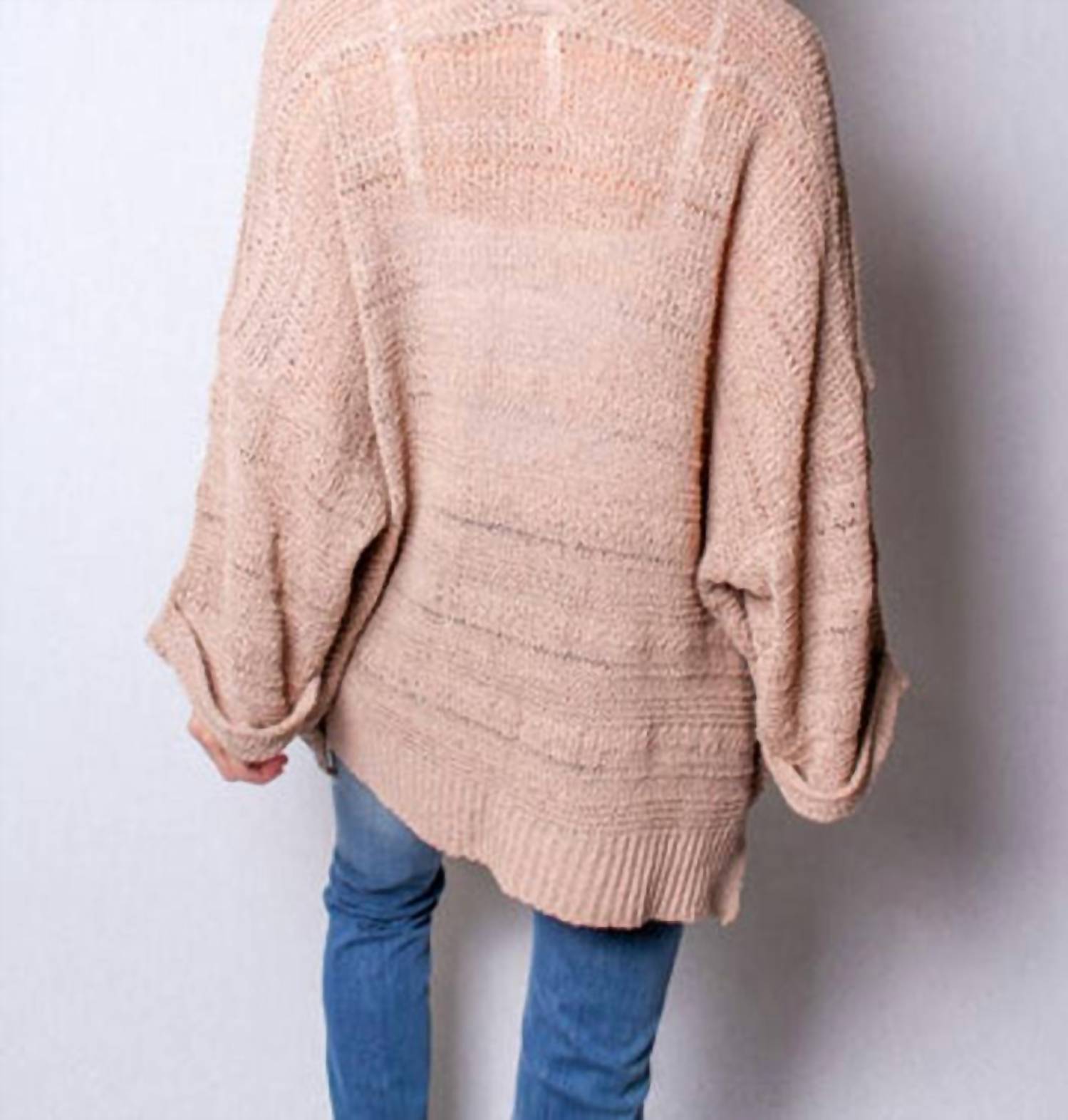 Stitchdrop - Open Front Cardigan with Pockets