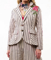 Aratta - Derby Princess Stripe Blazer