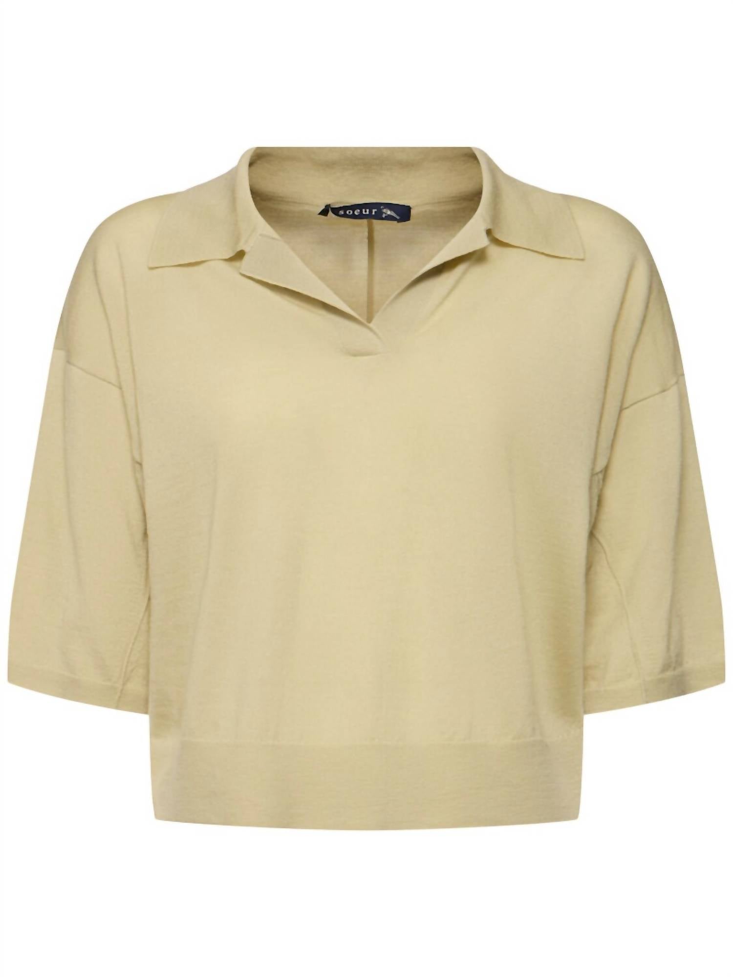 Soeur - Elton Short Sleeve Polo