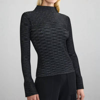 Margaret O'Leary - Plated Turtleneck