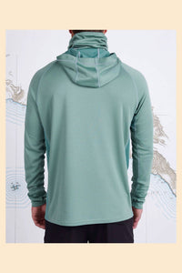 Salty Crew - Alpha Flag Pinnacle & Mask Hooded Shirt