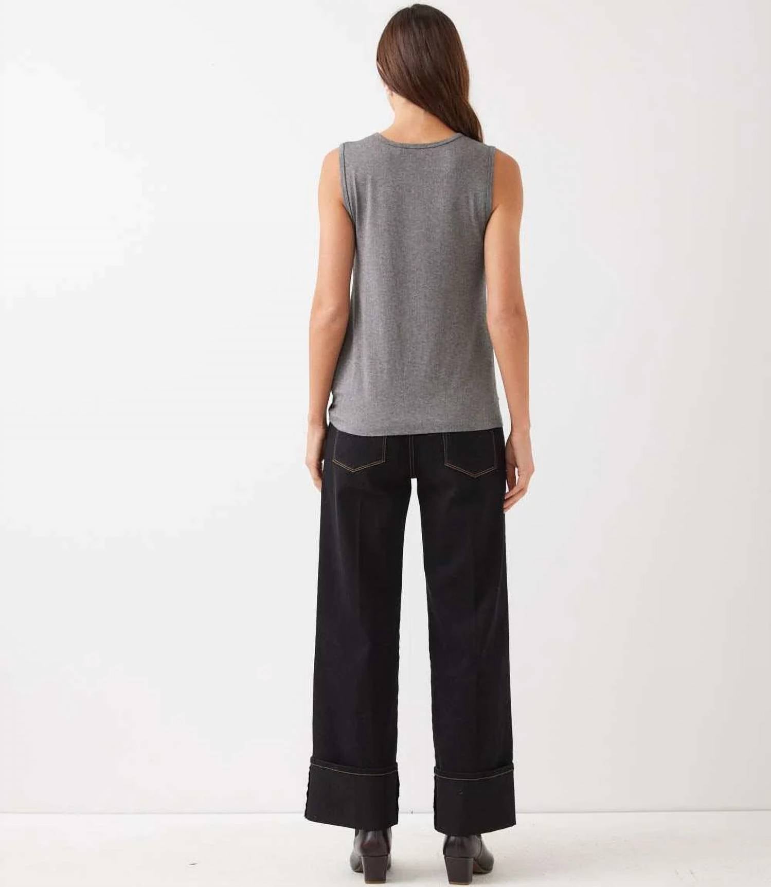 Karen Kane - Sleeveless Pick-Up Top