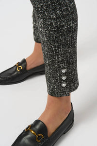Joseph Ribkoff - Abstract Pattern Pull On Straight Leg Pants