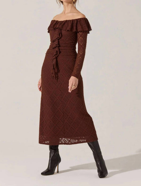 Astr - Dorian Long Sleeve Dress