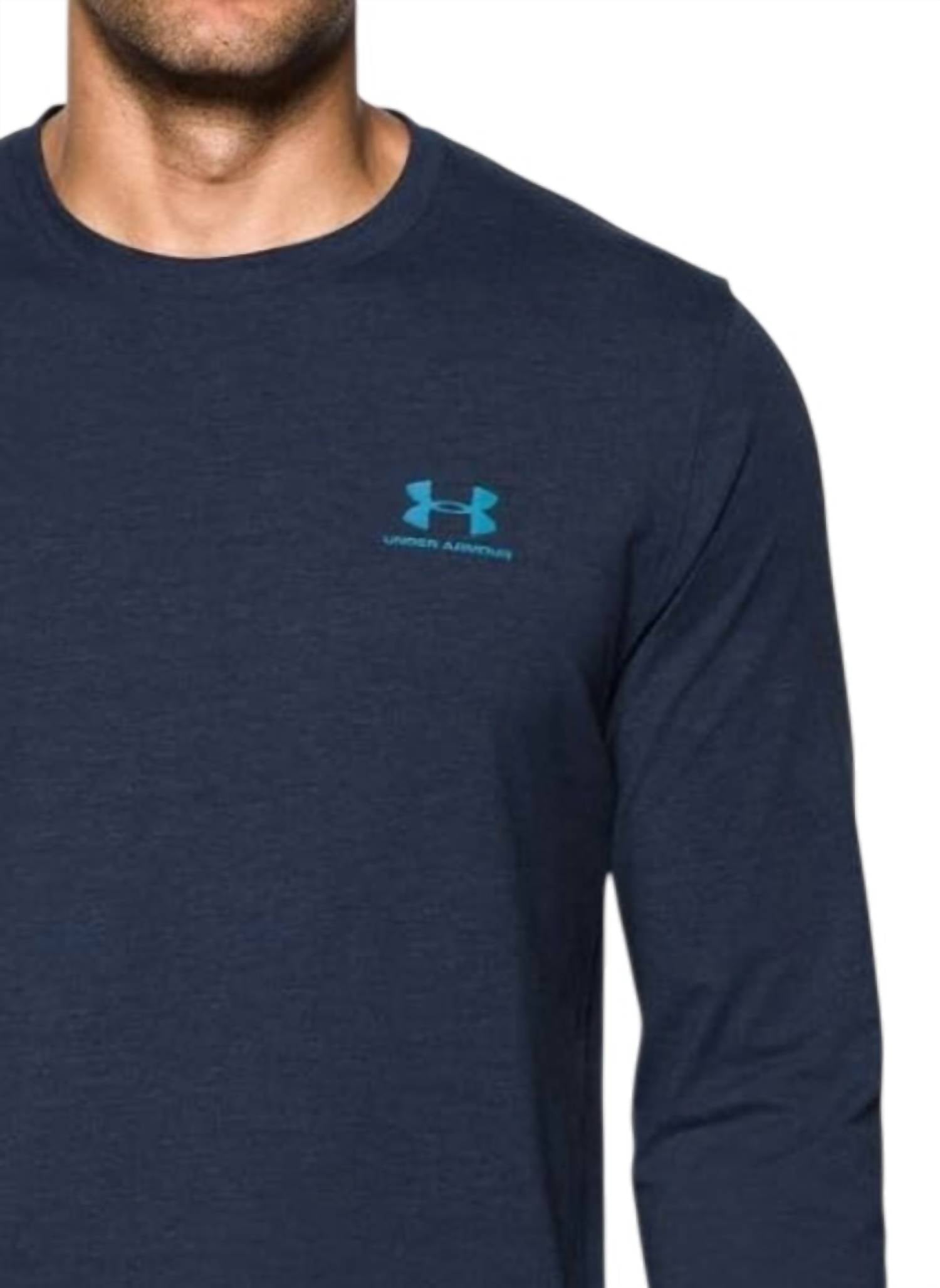 Under Armour - Men's Chest Logo Long Sleeve Tshirt