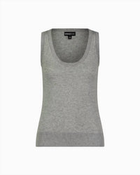 Minnie Rose - Supima Scoop Neck Tank Top