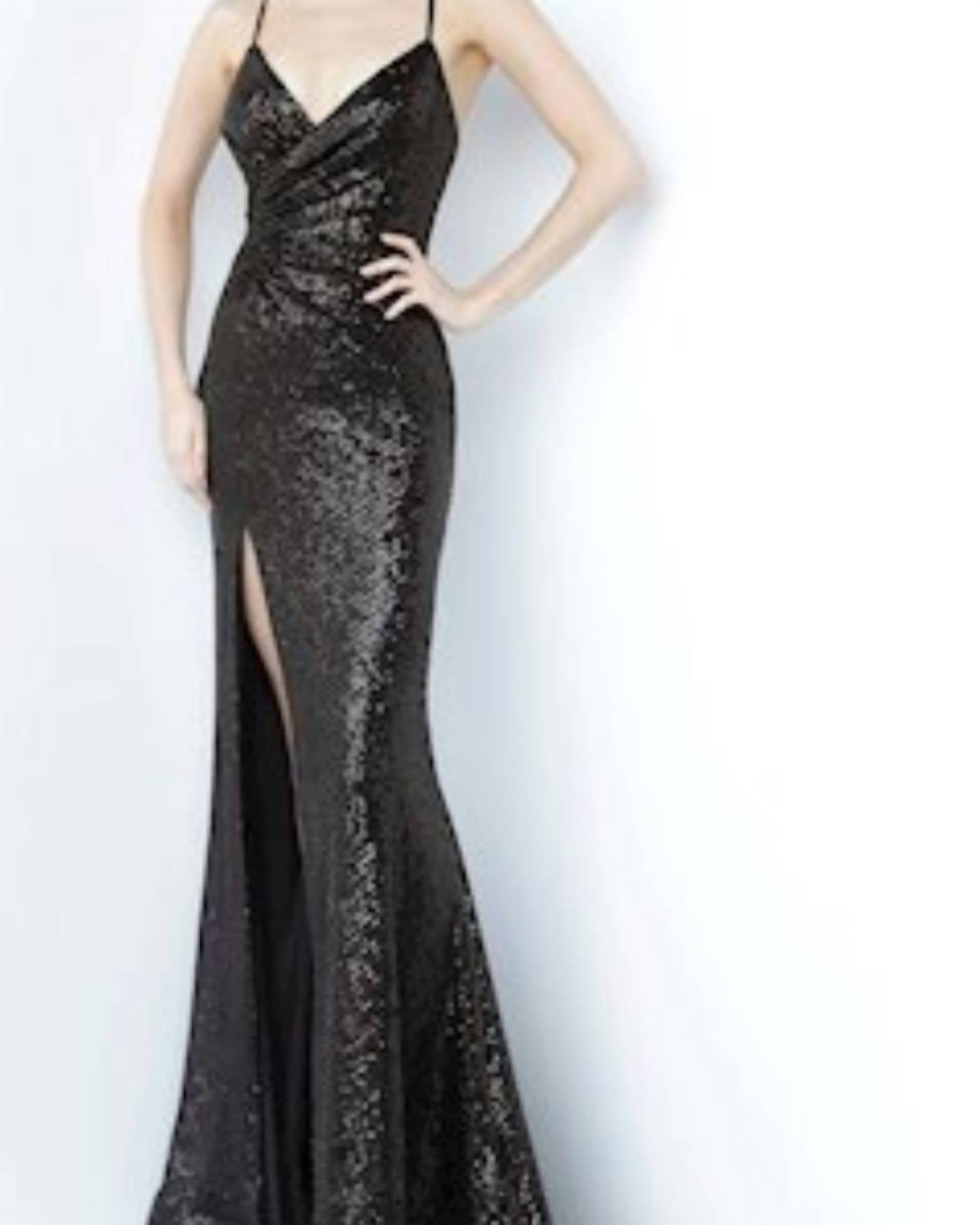 Jovani - Spaghetti Strap Long Sexy Prom Dress