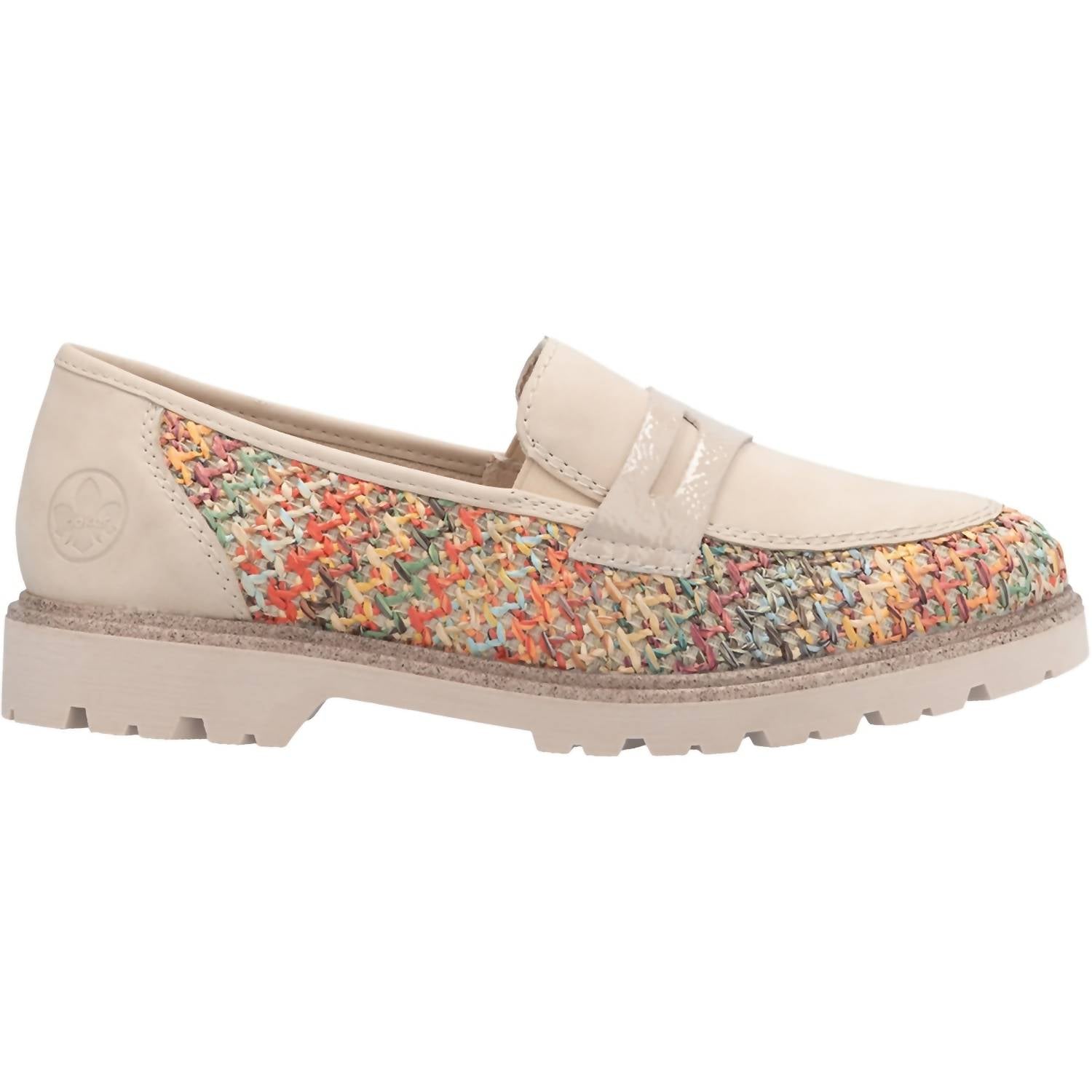 Rieker - Women's Gitta 62 Perle Slip On Loafer
