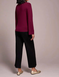 Tribal - Long Sleeve Funnel Neck Sweater