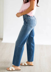 Just Black Denim - Slim Palazzo Scissor Cut Jean