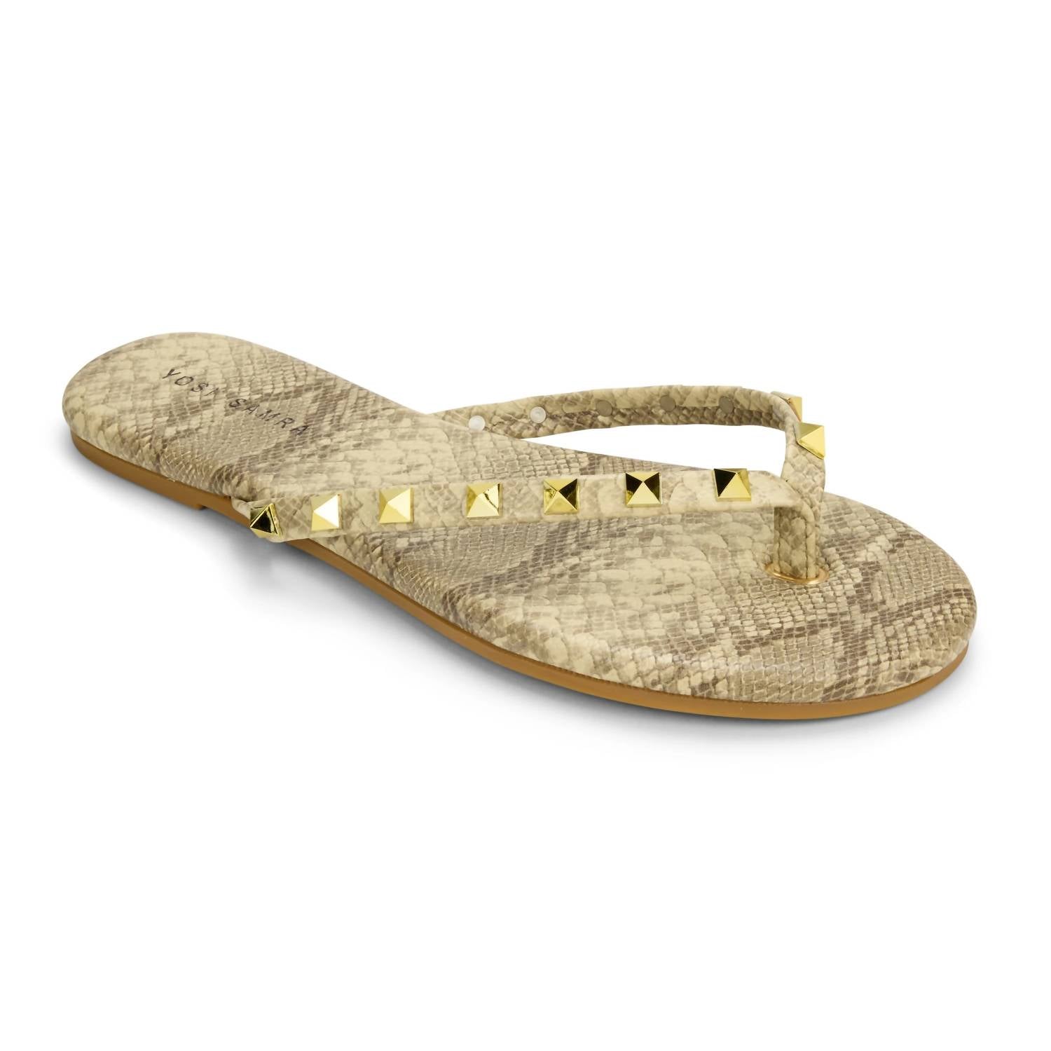 Yosi Samra - Women's Rivington Stud Flip Flop