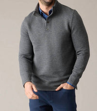 Flags & Anthem - Silverton Quilted 1/4 Snap Sweater