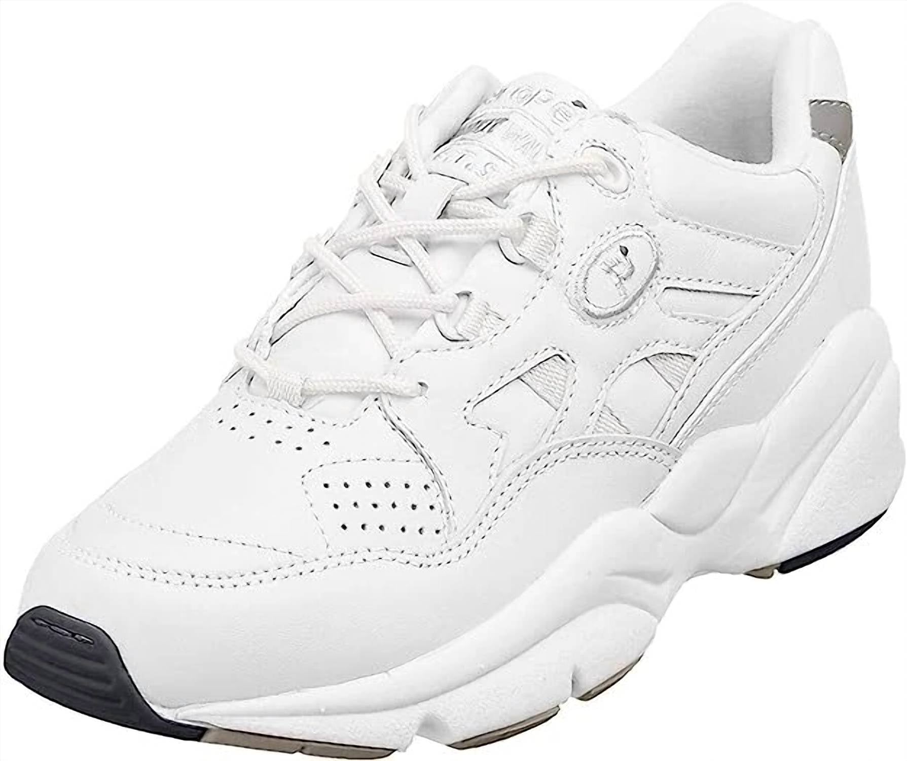 PROPET Women's Stability Walker Athletic Shoes in white - women's shoe - detail view