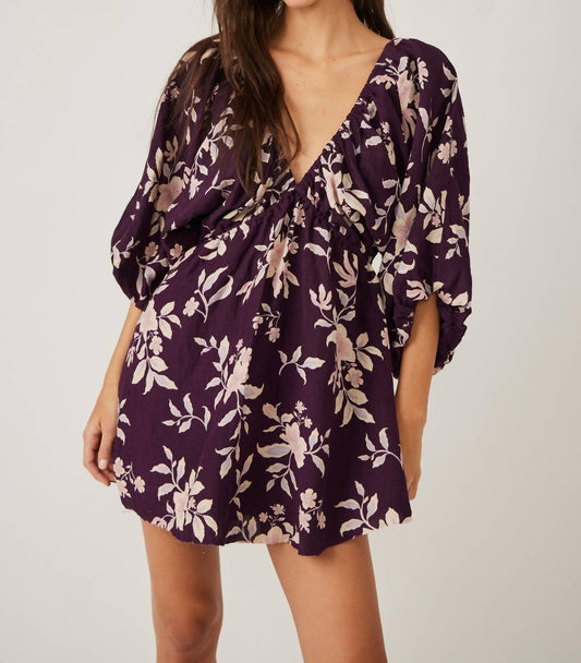 Free People - Portia Printed Mini Dress