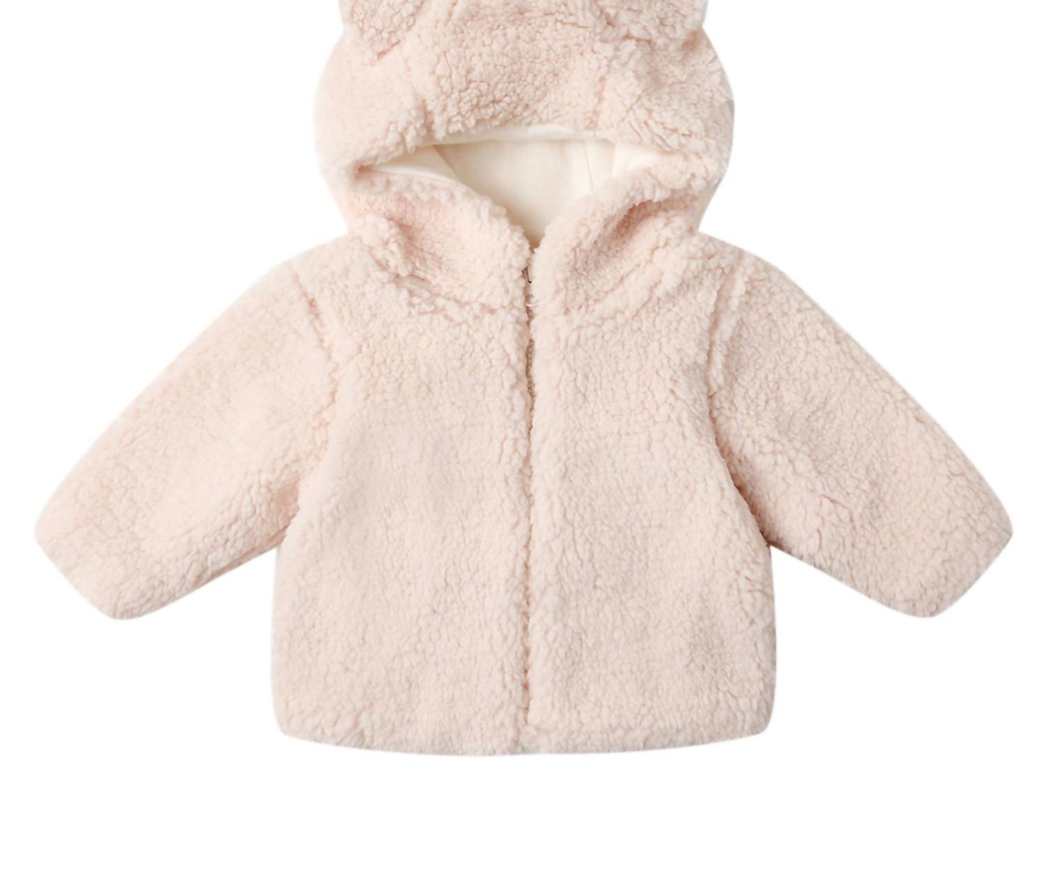 Quincy Mae - Baby's Bear Jacket