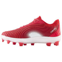 New Balance Men's Fuelcell 4040v7 Molded Cleats Running Shoes in red - men's shoe - view 4
