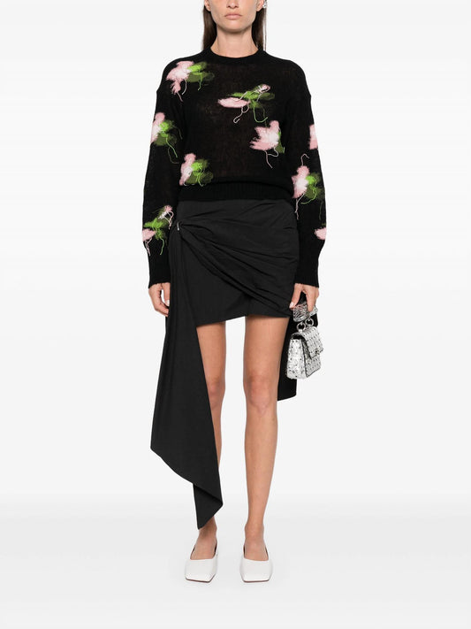 Erdem - Intarsia Alpaca Wool Jumper Sweater