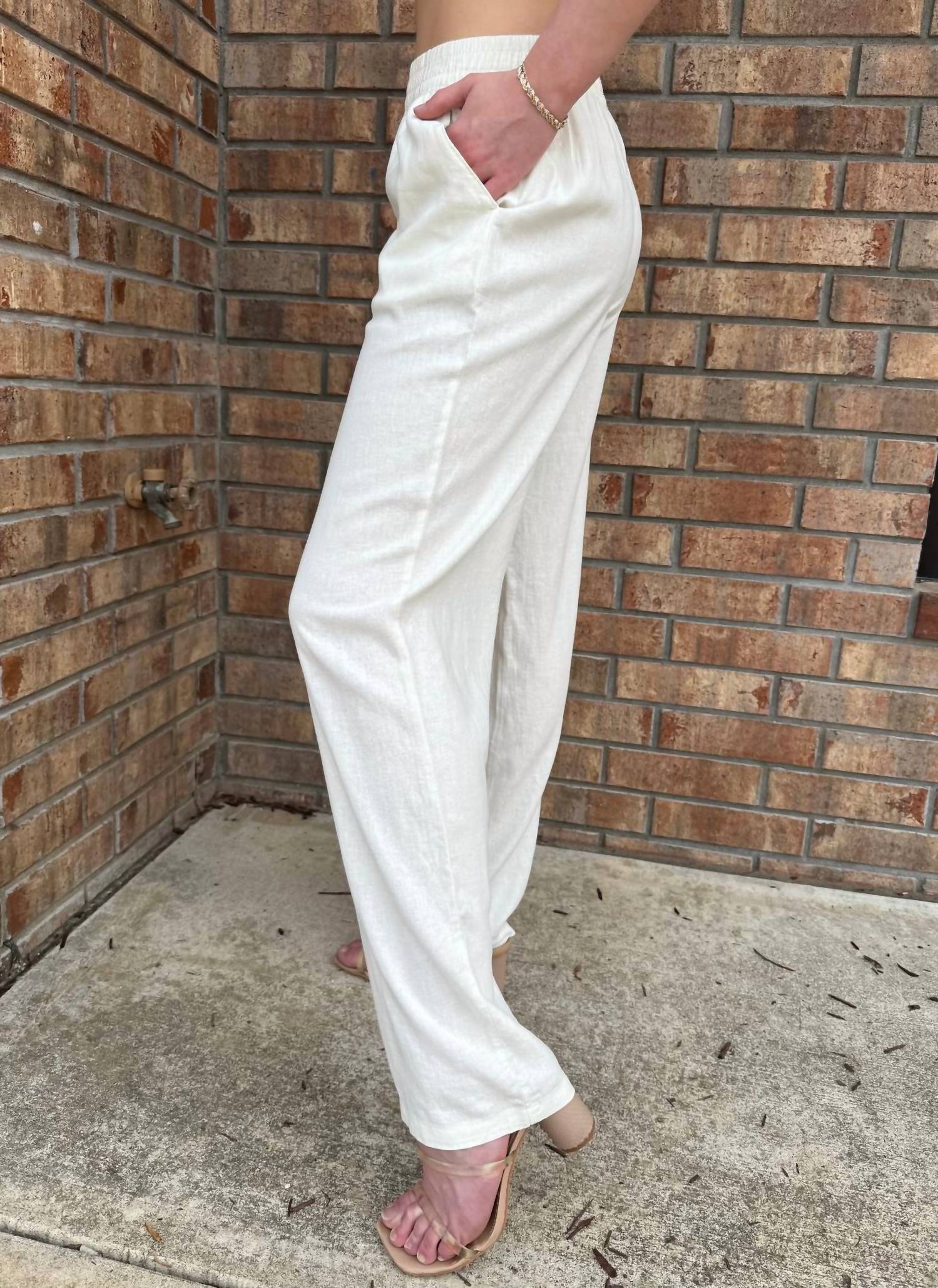 B.Young - Linen Blend Pants