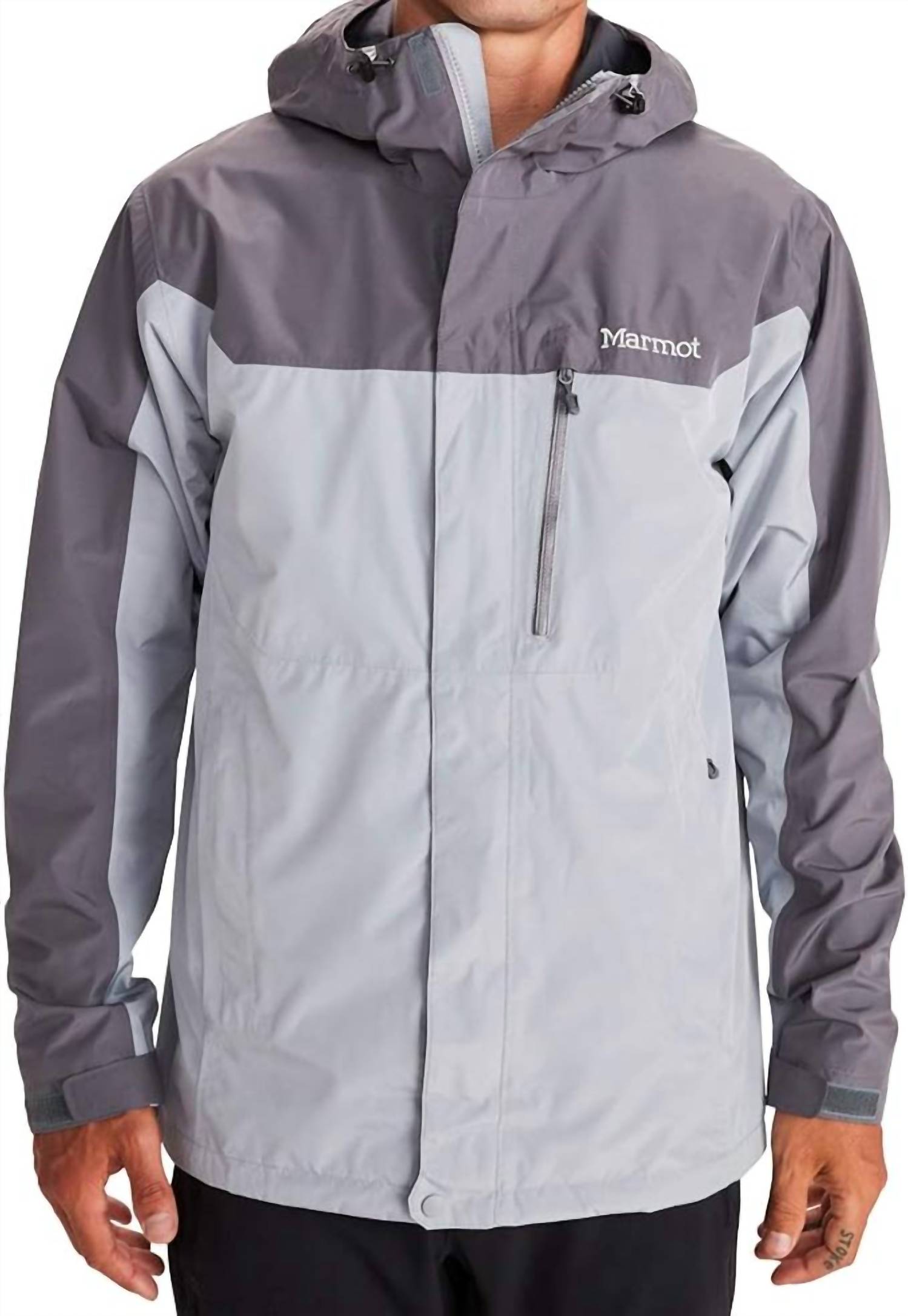 MARMOT Men's Southridge Jacket in sleet steel onyx - men's jacket