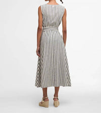 Barbour - Inez Striped Midi Dress