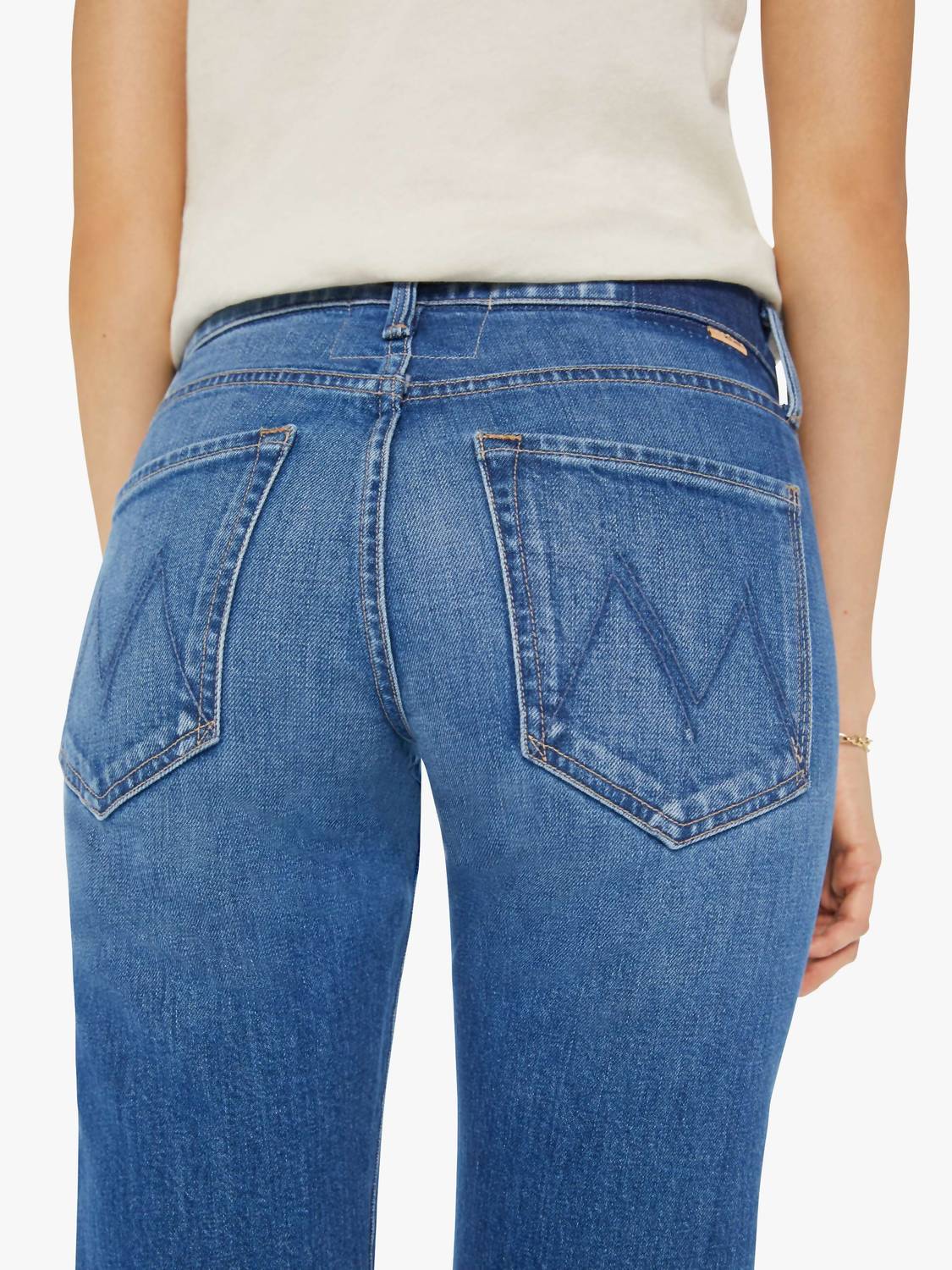 Mother - Slider Straight Leg Hover Jeans